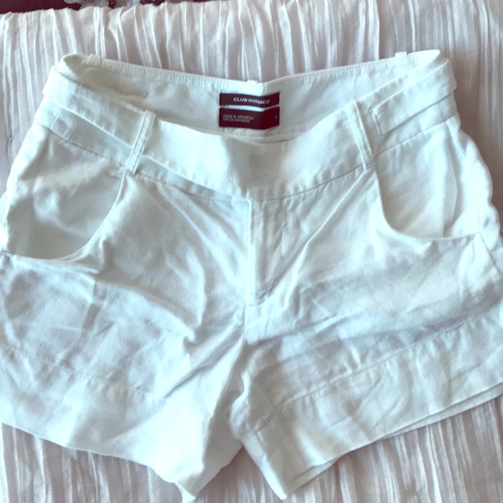 Club Monaco SZ 4 linen shorts